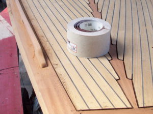 Teak Deck verlegen